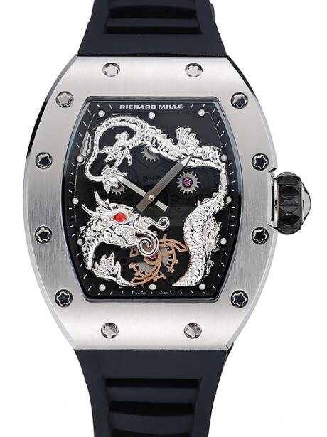 Richard Mille Replica Watch Tourbillon Dragon Jackie Chan RM 057 Steel